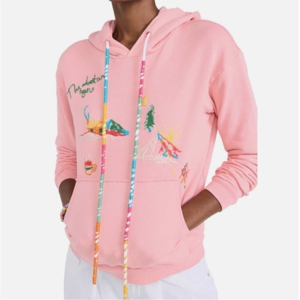 Mira Mikati Embroidered Detail Hoodie - Picture 3 of 8